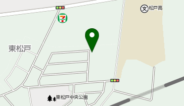 松戸市 東松戸ゆいの花公園の地図画像