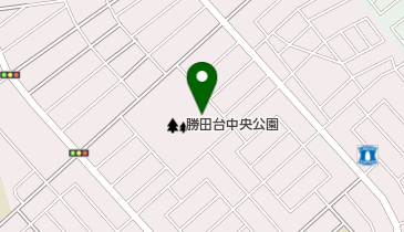 勝田台中央公園小体育館の地図画像