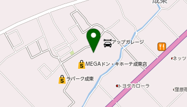 フィット成東店の地図画像