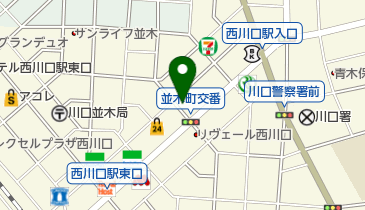 お惣菜十番の地図画像