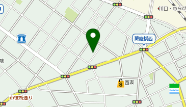 亀の湯の地図画像