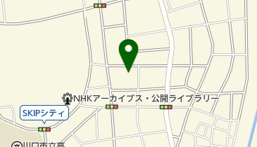 マジック川口の地図画像