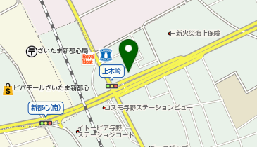 ミオンパシーサロンUROOM浦和大宮の地図画像
