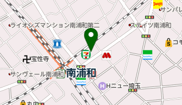 THECITY南浦和888の地図画像