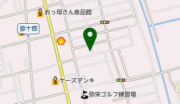 お泊りデイサービス越谷の地図画像