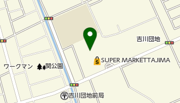 吉川中央整骨院の地図画像