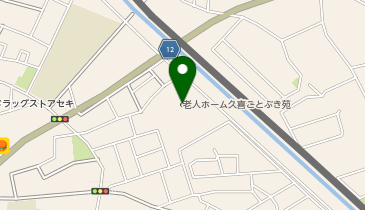 久喜ことぶき苑の地図画像