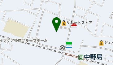 アフラック・募集代理店・植田百合子の地図画像