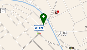 ココデカラー 新潟新通店の地図画像