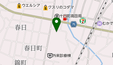 十日町市 市役所 市民福祉部 医療介護課 医療福祉総合センターの地図画像