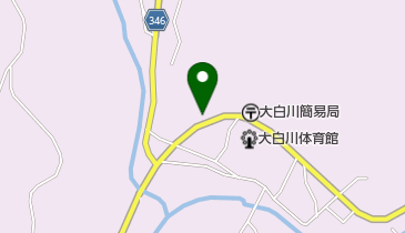 大白川自然活用センターの地図画像