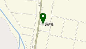 信濃バレーゴルフ体験場の地図画像