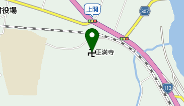 正満寺の地図画像