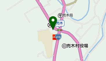 売木村歯科診療所の地図画像