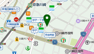 ビューティーサロンフェアレディーの地図画像