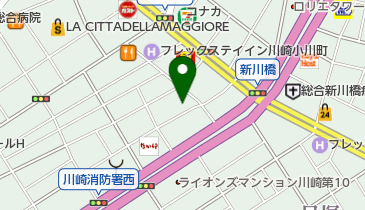 酵素美健センター川崎店の地図画像