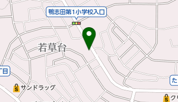 かみどこ美容室の地図画像