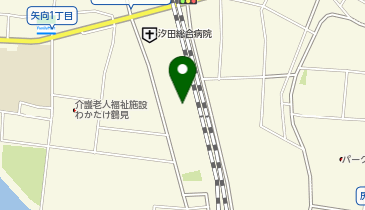 かながわセントラルキッチンの地図画像