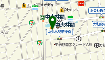 チュチュアンナエトモ中央林間の地図画像
