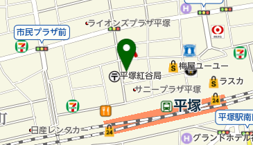 Amour 平塚市 ネイルサロン アイラッシュサロン 254 0043 の地図 アクセス 地点情報 Navitime