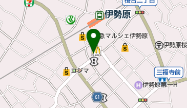 PCサテライト伊勢原店の地図画像