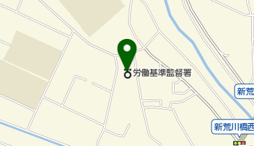 甲府労働基準監督署 監督方面の地図画像