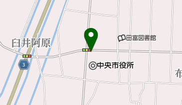 中央市役所 中央市・昭和町障がい者相談支援センター穂のかの地図画像