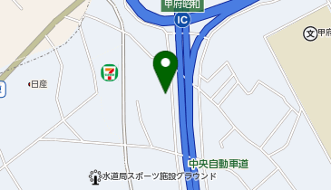 フクシマガリレイ株式会社甲府営業所の地図画像