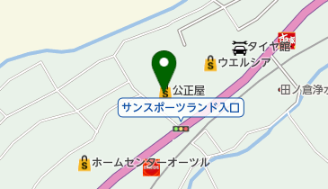 せんたくクラブ田野倉店の地図画像