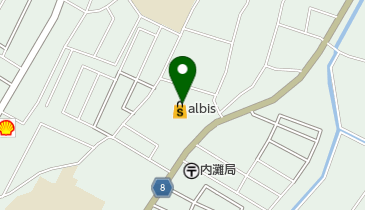 ヤングドライグループヤングドライアルビス内灘の地図画像