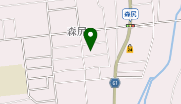 上市町 森尻公民館の地図画像