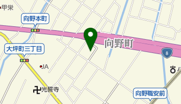 高岡健康麻雀の地図画像