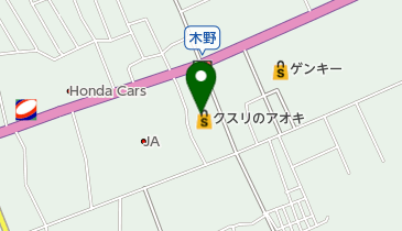 南の牧場美浜店の地図画像