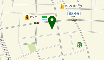みなみ(美南)高木中央店の地図画像