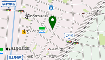 かさねや名古屋中央店の地図画像