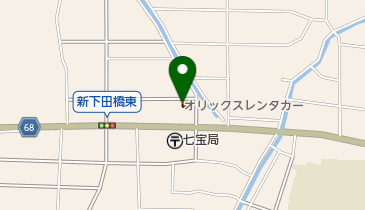 ENEOS水素ステーションDr.Driveセルフ七宝下田SSの地図画像