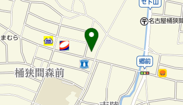 オリーブ薬局おけはざま店の地図画像