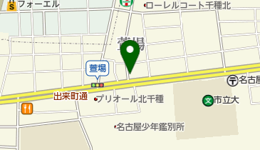 ライフデリ名古屋中・東店の地図画像