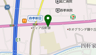 フィットイージー守山店の地図画像