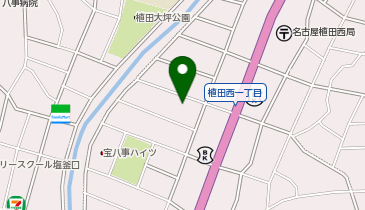 ケンリハスポーツキッズ 植田の地図画像