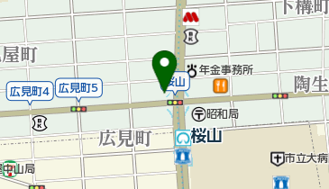 唐揚専門名古屋丸与商店桜山店の地図画像