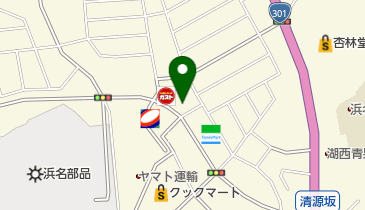 MIRAfitness湖西新居店の地図画像