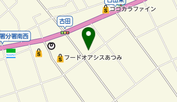 MIRAfitness田原渥美店の地図画像