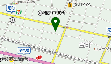 松正モータースの地図画像