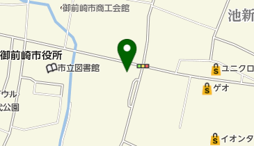 インド料理ガンジス川御前崎店の地図画像