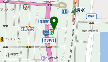 清水ヒカリ座の地図画像