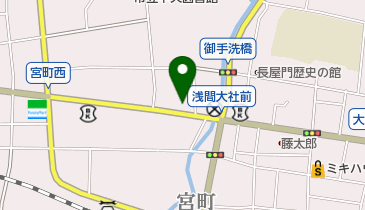 スクールショップ富士宮の地図画像