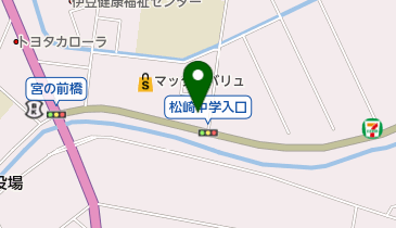 デイサービスセンター松崎の地図画像