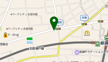 薬草園薬局の地図画像