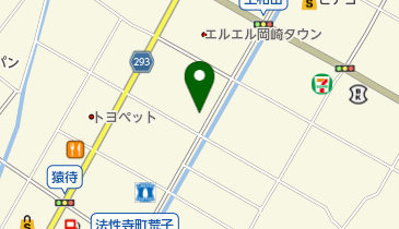 リップヘアーの地図画像